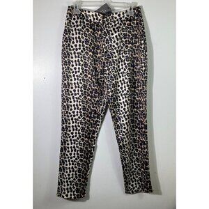 Womens Sans‎ Souci Leopard Pants M NWT